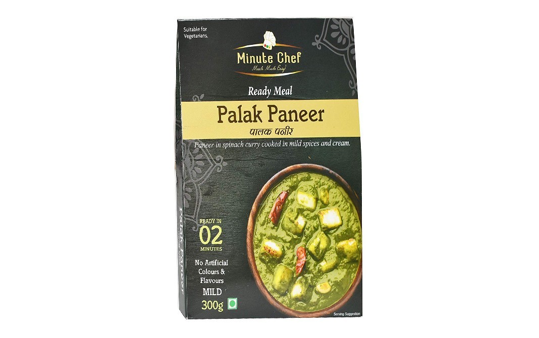 Minute Chef Palak Paneer    Pack  300 grams